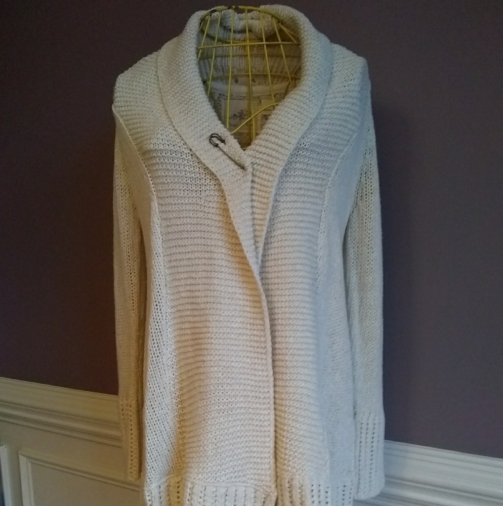NWT Anthropologie Angel of the North Cardigan Sz M